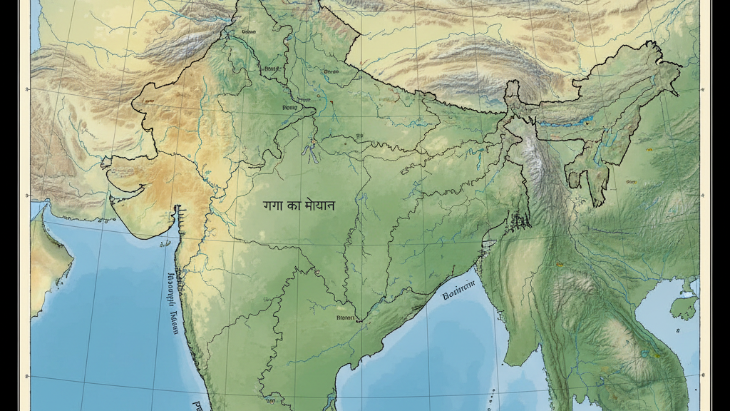 भारत की भौगोलिक विविधता को संक्षेप में समझाइए।