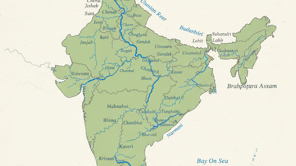 भारत के प्रमुख नदी तंत्रों का संक्षेप में वर्णन कीजिए और उनके महत्व को स्पष्ट कीजिए।