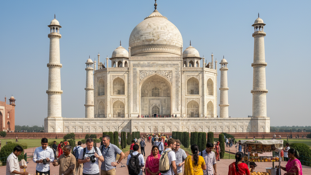 भारत के यूनेस्को विश्व धरोहर स्थलों को मान्यता मिलने से पर्यटन और स्थानीय अर्थव्यवस्था पर क्या सकारात्मक प्रभाव पड़ता है?