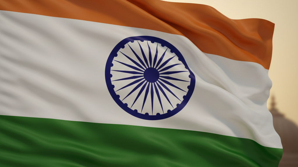 भारतीय राष्ट्रीय ध्वज 'तिरंगा' के केंद्र में स्थित अशोक चक्र का क्या महत्व है, और यह किसका प्रतीक है?
