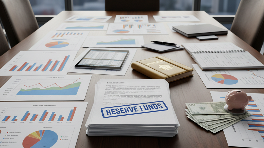 भारत में, 'आरक्षित निधियों' (Reserve Funds) का क्या अर्थ है और इन्हें किस उद्देश्य से बनाया जाता है?