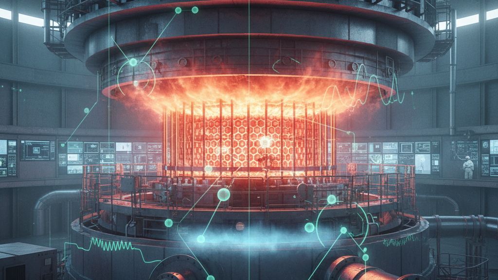 परमाणु विखंडन (Nuclear Fission) की प्रक्रिया में, एक भारी परमाणु नाभिक कितने छोटे नाभिकों में विभाजित होता है?